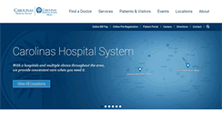 Desktop Screenshot of carolinashospital.com