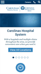Mobile Screenshot of carolinashospital.com